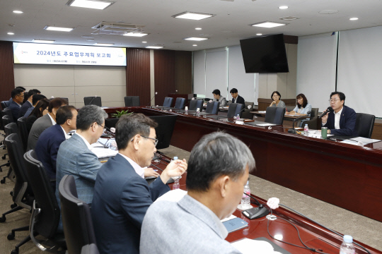 화성시가 내년도 주요업무계획 보고회를 열었다./사진제공=화성시